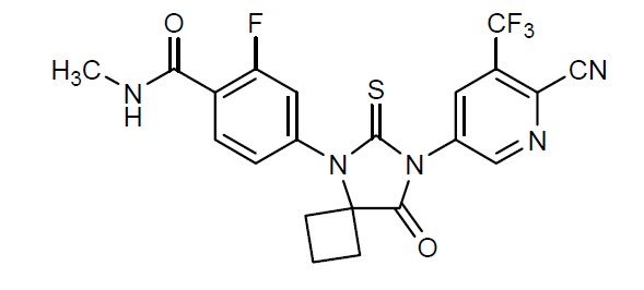 Apalutamide wwwdrugspidercomwebchemicalstructureApalutami