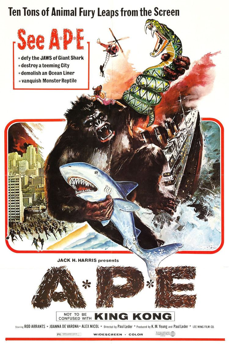 Ape (1976 film) wwwgstaticcomtvthumbmovieposters7537p7537p