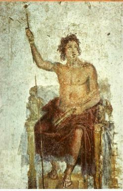 Apelles Painting of Alexander as Zeus perhaps based on an original by