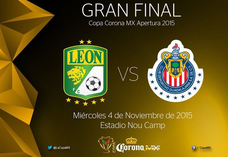 Apertura 2015 Copa MX Chivas y Len disputarn la Final de la Copa MX Apertura 2015