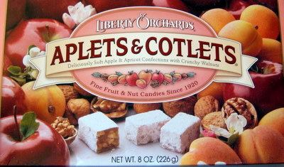 Aplets & Cotlets Liberty Orchards Aplets and Cotlets ZOMG Candy