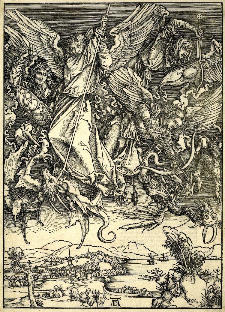 Apocalypse (Dürer) FileDrer Apocalypse 12jpg Wikimedia Commons