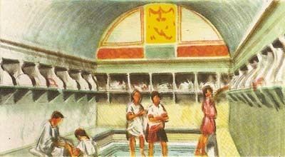 Apodyterium Roman baths