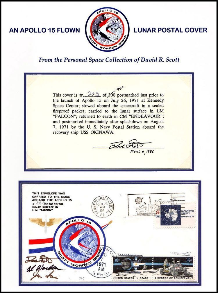 Apollo 15 postage stamp incident