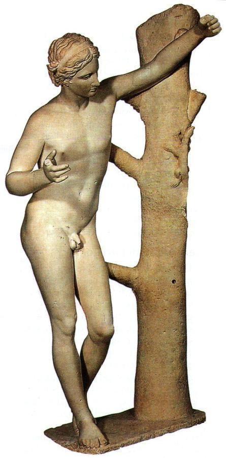 Apollo Sauroctonos Apollo sauroctonos copia romana dell39originale greco del IV sec