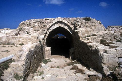 Apollonia-Arsuf Israel Apollonia ruins of fortress at Tel Arsuf north of Herzliya