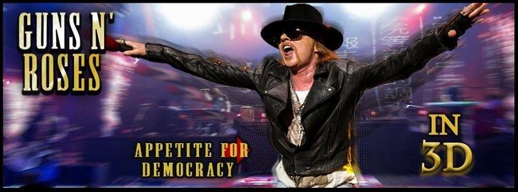 Appetite for Democracy 3D Guns N39 Roses officially release 39Appetite For Democracy39 3D concert