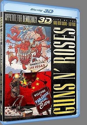Appetite for Democracy 3D Guns N39 Roses 39Appetite for Democracy 3D39 on BluRay in July