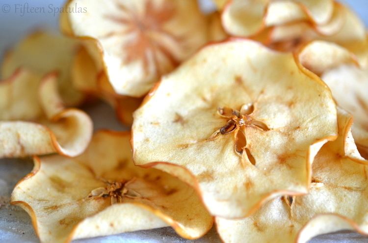 Apple chips Cinnamon Sugar Baked Apple Chips Fifteen Spatulas