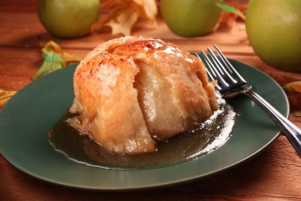 Apple dumpling Apple Dumplings Our Best Apple Dumpling Recipe MrFoodcom