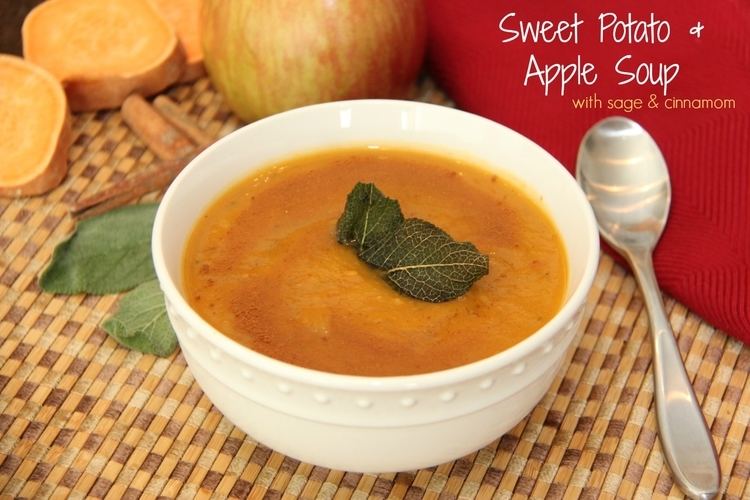 Apple soup Sweet Potato and Apple Soup Recipe Healthy Ideas for Kids