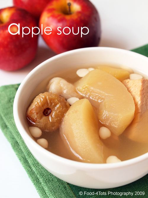 Apple soup Apple soup Food4Tots Recipes for Toddlers