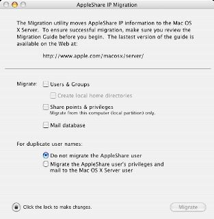 AppleShare IP Migration