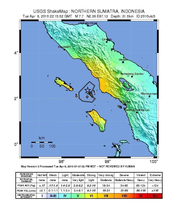 April 2010 Sumatra earthquake