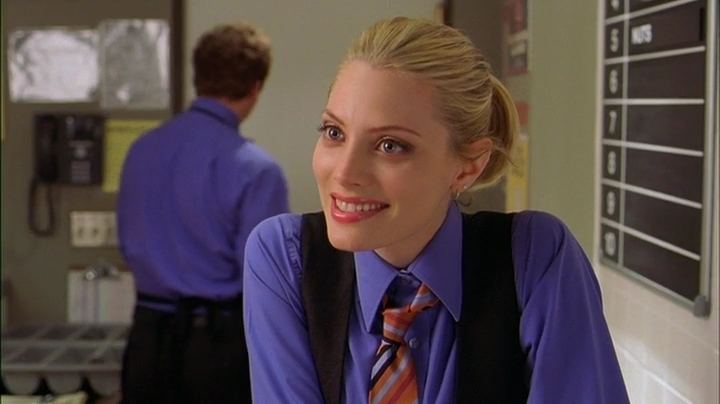April Bowlby plays the role of Mia in The Slammin Salmon