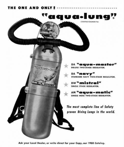 Aqua-lung What does SCUBA stand for Some History about Breathing Underwater