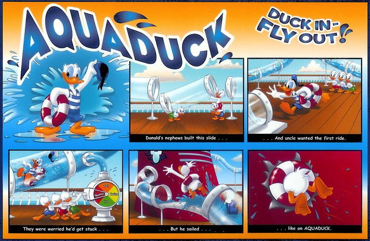 AquaDuck Going Quackers about the AquaDuck water coaster on the Disney
