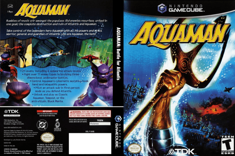 Aquaman: Battle for Atlantis GAQE6S Aquaman Battle of Atlantis