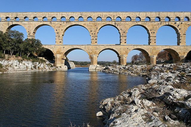 Aqueduct (bridge) The Pont du Gard Aqueduct Bridge Masterpiece of Ancient Building