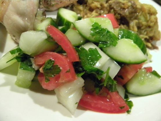 Arab salad Arabic Salad Recipe Foodcom