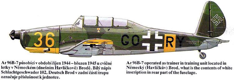 Arado Ar 96 WINGS PALETTE Arado Ar96 Germany Nazi