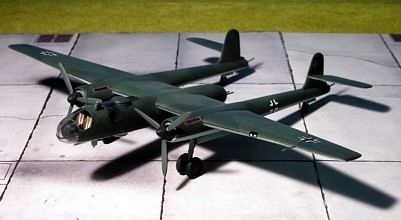 Arado E.340 172 scale Arado ArE340 BomberB program to replace the Junkers