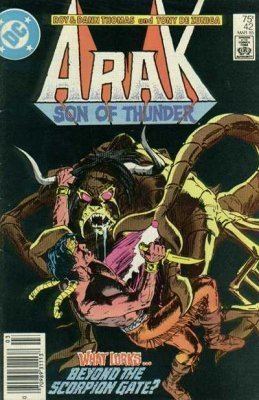 Arak (comics) Arak Son of Thunder 44 DC Comics ComicBookRealmcom