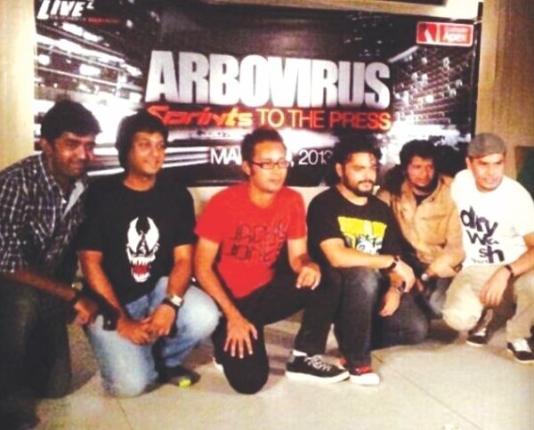 Arbovirus (band) Gallerie Apex signs contract with Arbovirus The Daily Star