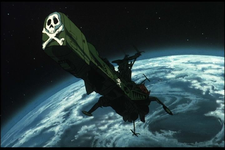 Arcadia of My Youth movie scenes harlock arcadia of my youth screenshot The movie is unabashedly an epic space opera with some melodrama tragedy and a grand battle between two ships 