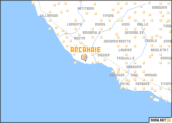 Arcahaie Arcahaie Haiti map nonanet