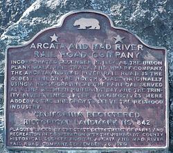 Arcata and Mad River Railroad httpsuploadwikimediaorgwikipediacommonsthu