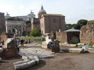 Arch of Augustus, Rome Arch of Augustus Forum Romanum Photo Archive