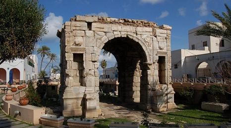 Arch of Marcus Aurelius LookLex Libya Tripoli Aurelian Arch