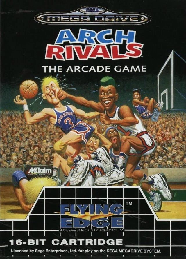 Arch Rivals Arch Rivals The Arcade Game Box Shot for Genesis GameFAQs