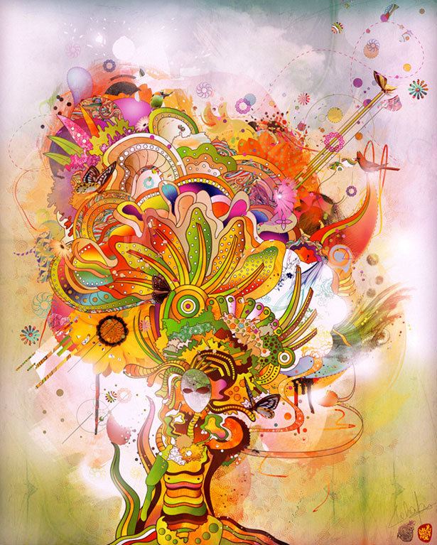 Archan Nair The Dazzling Digital Art of Archan Nair Webdesigner Depot