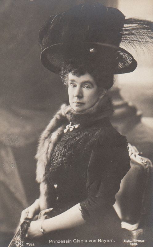 Archduchess Gisela of Austria 1908 Princess Gisela of Bavaria ne Archduchess of