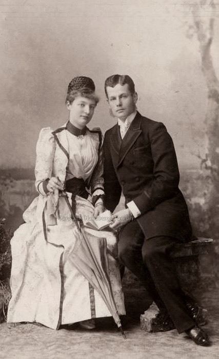Archduchess Margarethe Klementine of Austria 1889 Archduchess Margarethe Klementine of Austria with fiance