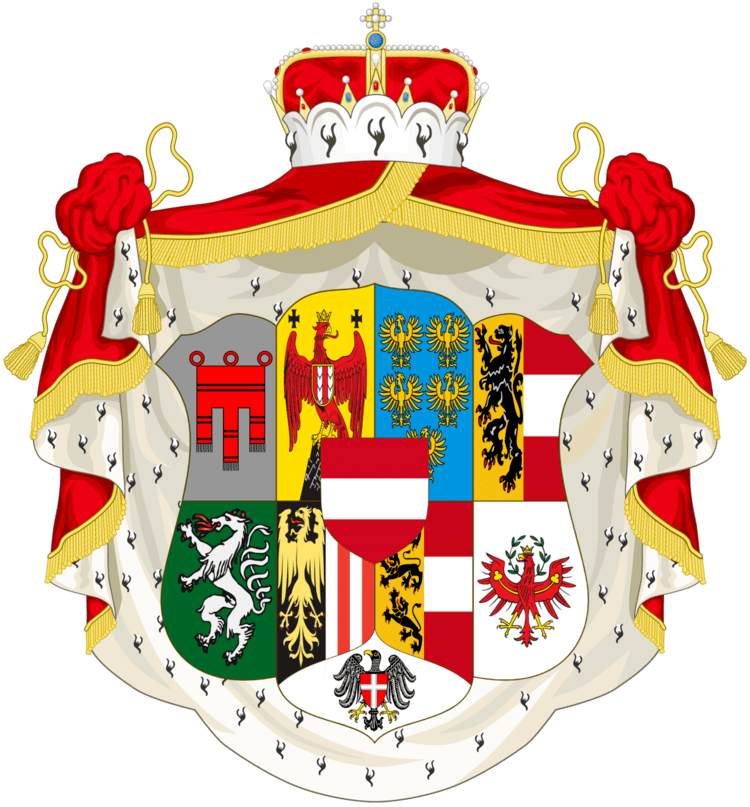 Archduchy of Austria Greater CoA of the Archduchy of Austria by TiltschMaster on DeviantArt