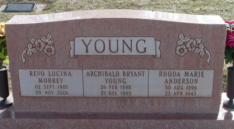 Archibald Bryant Archibald Bryant Young 1898 1983 Find A Grave Memorial