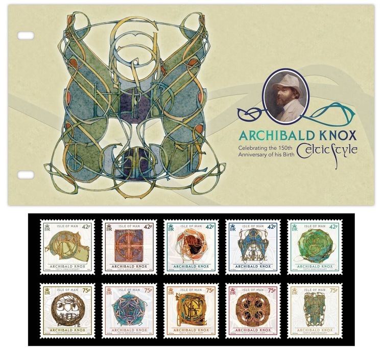 Archibald Knox (designer) North American Manx Association Blog Isle of Man Stamps