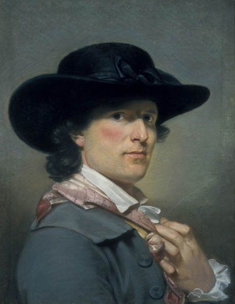 Archibald Skirving Archibald Skirving Selfportrait 1790 Scottish portrait painter