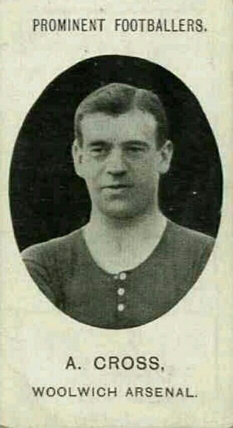 Archie Cross Archie Cross of Arsenal in 1907 Football Pinterest
