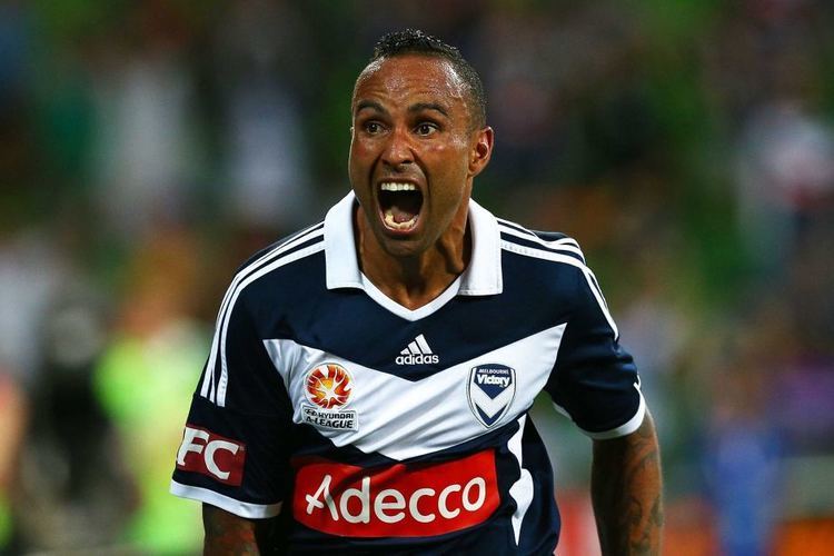 Archie Thompson Archie Thompson celebrates his goal against Western Sydney