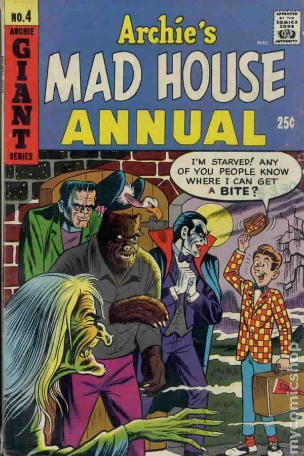 Archie's Mad House Archie39s Madhouse Annual 1965 comic books