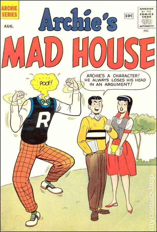 Archie's Mad House Archie39s Madhouse 1959 comic books 1960