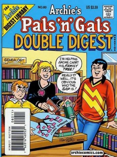 Archie's Pals 'n' Gals Archie39s Pals 39n39 Gals Double Digest Magazine 81 Issue