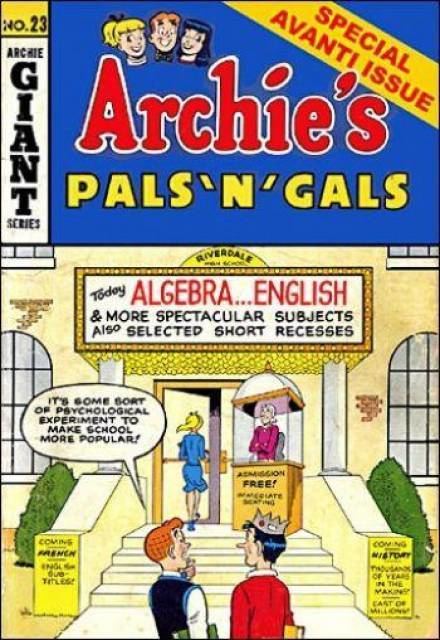Archie's Pals 'n' Gals Archie39s Pals 39N39 Gals 23 Issue