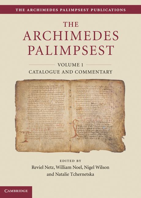 Archimedes Palimpsest wwwarchimedespalimpsestorgimagescambridgebookjpg