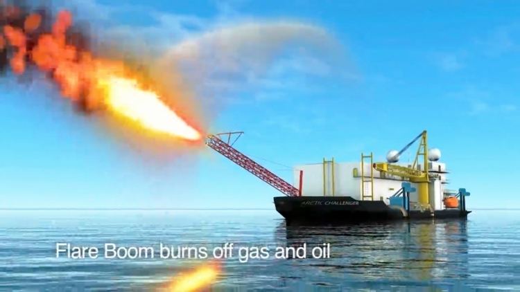 Arctic Challenger Shell39s Arctic Challenger to burn oil spills as solution to the