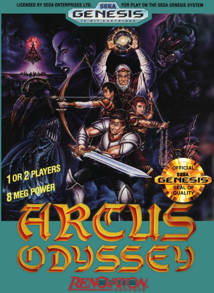 Arcus odyssey sega прохождение